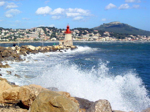 Un jour de très fort mistral... Un jour de très fort mistral...